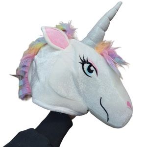 Adult's unicorn plush hat